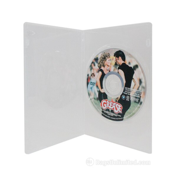 Slimline DVD Replacement Case. Clea